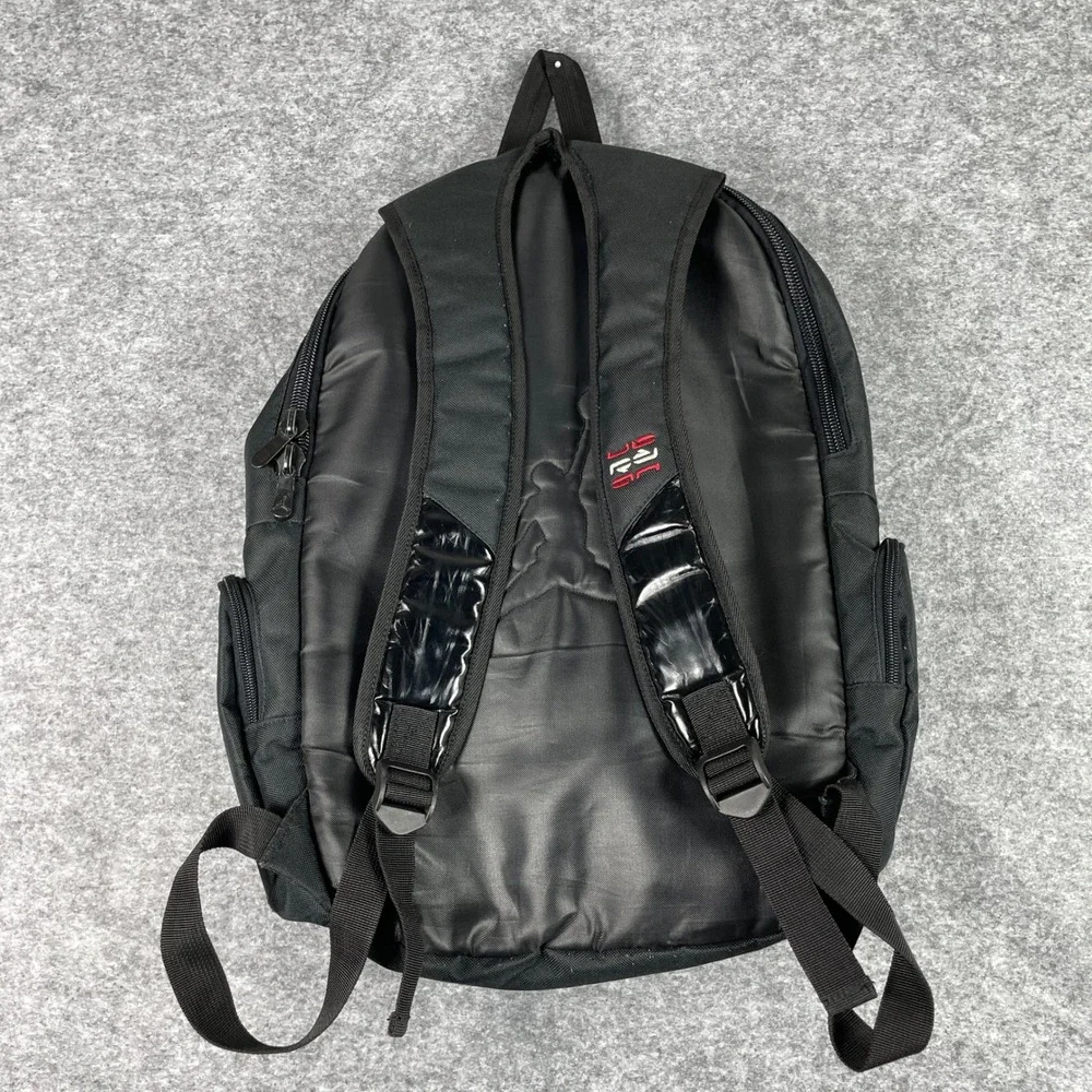 Jordan Backpack Mens OS Black Red Jumpman Multi Pocket School Travel Bag 2009